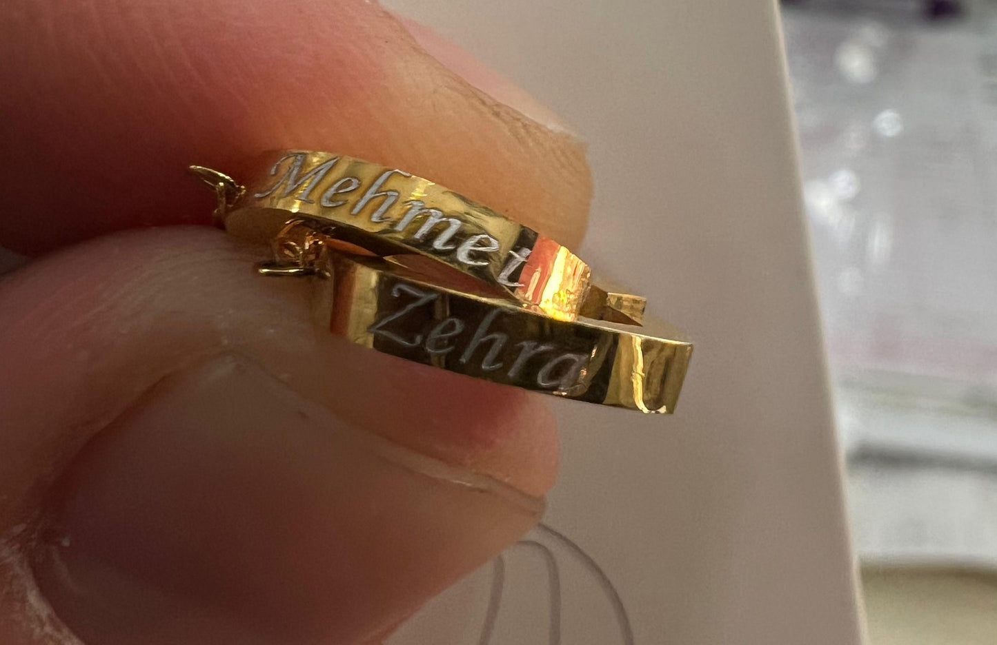 14 AYAR ALTIN KAPLAMA ÇİFT KALP KOLYE