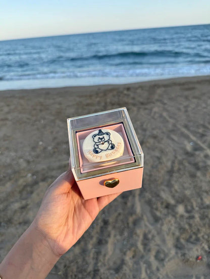 Dönen Mumlu Sürpriz Kutusu ( YÜZÜK YANINDA HEDİYEDİR )