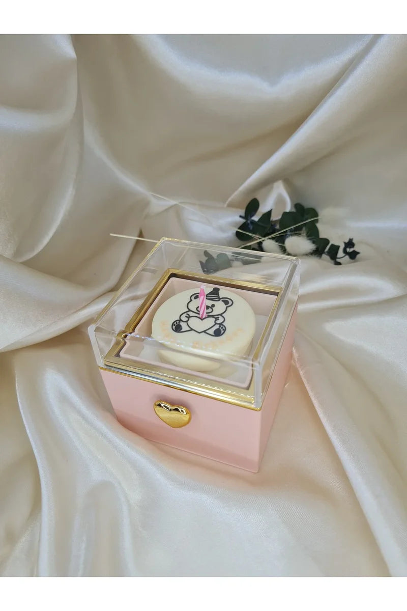 Dönen Mumlu Sürpriz Kutusu ( YÜZÜK YANINDA HEDİYEDİR )